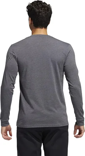 Vista 2 de adidas Men's Basic Badge of Sport Long Sleeve Tee