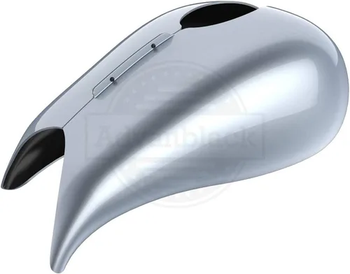 Vista 34 de Cubierta de tanque de combustible estirada para motocicleta Harley, cubiertas de tanque de 1 galón, protectores de combustible. Compatible