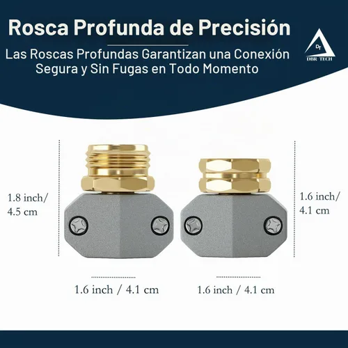 Vista 8 de Kit de reparación de manguera: corrige fugas en mangueras de jardín de 3/4 y 5/8 pulgadas