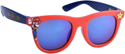 Vista 2 de Sun-Staches Gafas de sol Super Mario de Arkaid Lentes de sol elegantes, cómodas y duraderas con protección UV para niños con funda de transporte