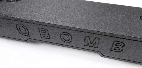 Vista 6 de QPower - Carcasa doble de subwoofer Downfire de 12 pulgadas, subcaja Q-Bomb compatible con Chevy Silverado XCab y GMC Sierra XCab 2007-2013