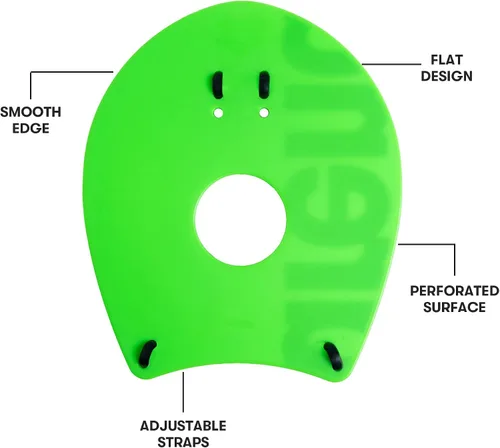 Vista 2 de Arena Paleta de Mano Elite 2 Unisex para Natación de Vueltas y Entrenamiento de Técnica, Equipo de Natación para Hombres y Mujeres, 4 Tamaños