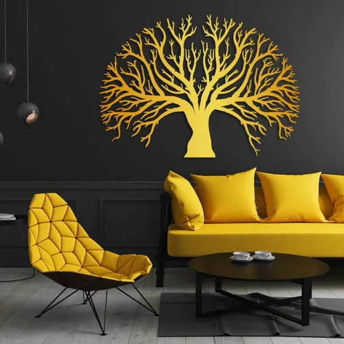 Vista 7 de Arte de pared de metal árbol de la vida, arte de pared de árbol de la vida, decoración de pared de árbol de la vida, decoración de pared de metal