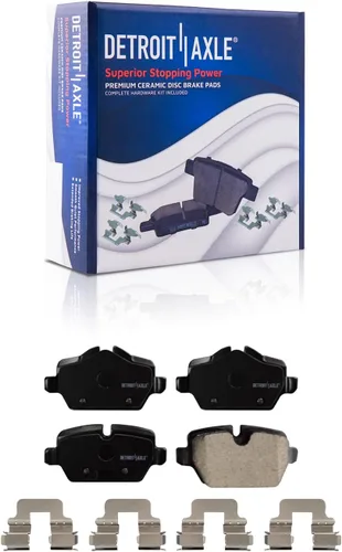 Vista 120 de Detroit Axle - Pastillas de freno para Avalanche Express Suburban Savana Yukon XL 1500 Chevy Tahoe GMC Cadillac Escalade, Pastillas de freno