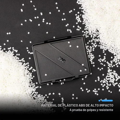 Vista 7 de Funda de disco duro de 2 ranuras para SSD de 2.5 pulgadas, caja de protección de almacenamiento de disco duro de estado sólido, resistente al agua