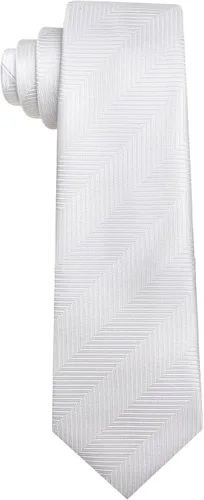 Vista 140 de Barry.Wang Juego de corbatas para hombre, corbata de seda a rayas, tejido a cuadros, gemelos formales, negocios, boda