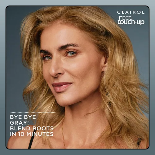Vista 112 de Clairol Root Touch-Up de Nice'n Easy Tinte Permanente para el Cabello, 10 Rubio Extra Claro, Paquete de 1 Clairol Root Touch Up - Tinte permanente