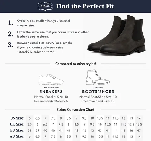 Vista 7 de Thursday Boot Company Cavalier Chelsea Botas para hombre