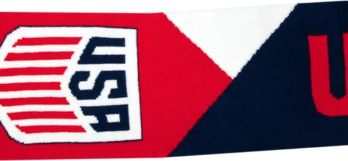 Vista 5 de Icon Sports Bufanda con licencia oficial de la Federación de Fútbol de EE. UU. - Unisex para adulto