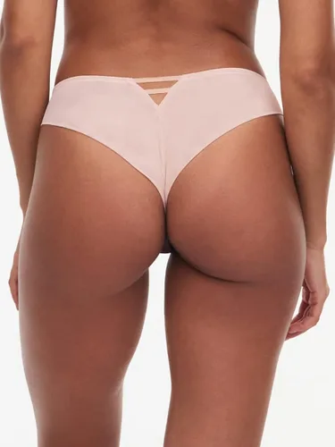 Vista 2 de Chantelle Flores de Medianoche Tanga Negro MD, Negro