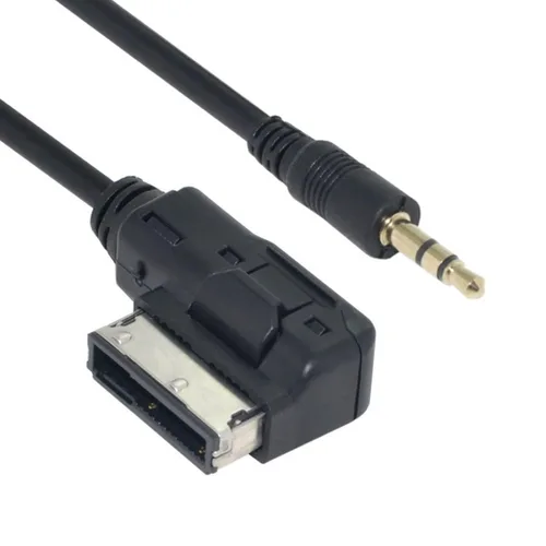 Vista 12 de chenyang Estéreo de 0.138 in a medios en AMI MDI Audio Aux Cable adaptador para X164 X166 W204 X204 W176 W207 A207 C207 W211 W218 W212 coche