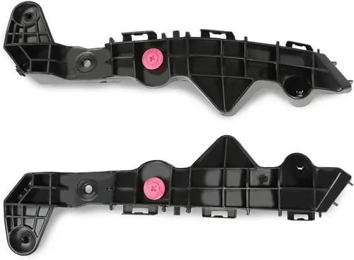 Vista 45 de PIT66 Juego de Soportes de Parachoques Delantero Izquierdo y Derecho 2 Piezas Compatible con Toyota Corolla CE LE S 2003-2008, Compatible