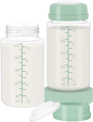 Vista 10 de Juego completo de 2 piezas de repuesto de extractor de leche de 0.472 in con botella de 10 oz compatible con bomba Spectra S1/S2/SG/9plus