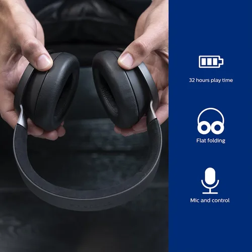 Vista 6 de Philips Fidelio L3 - Auriculares inalámbricos con cancelación activa de ruido Pro+ (ANC) y conexión Bluetooth multipunto