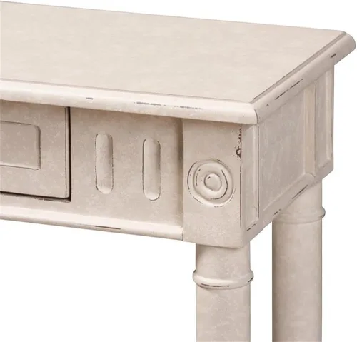 Vista 5 de BOWERY HILL Mesa consola de 32" encalada