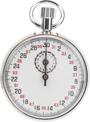 Vista 6 de CHICIRIS Durable Metal Stopwatch with Large Dial Display, Portable Running Timer for Sports Training, Great for Ed Teachers