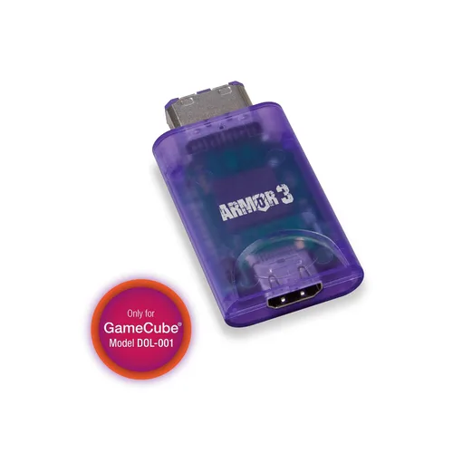 Vista 3 de Armor3 "NuView" HD Adapter for GameCube - Armor3 HDTV Upscaling - GameCube