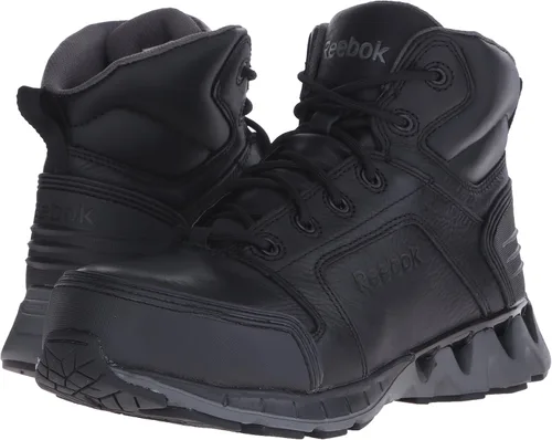 Vista 7 de Reebok Work Zigkick RB7005 - Tenis de trabajo para hombre color marrón Marrón
