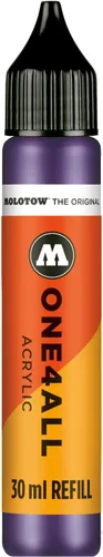 Vista 13 de Molotow ONE4ALL - Recambio de pintura acrílica, para marcador de pintura Molotow ONE4ALL, grosella, botella de 1.0 fl oz, 1 unidad (693.042)