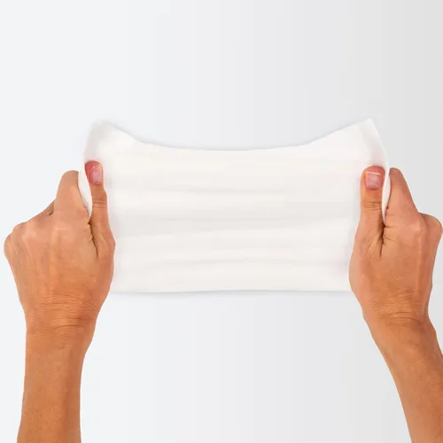 Vista 5 de Essential - Toallitas limpiadoras de baño, 1 paquete, 8 paños - Sin enjuague, sin fragancia, ultra suaves y gruesas