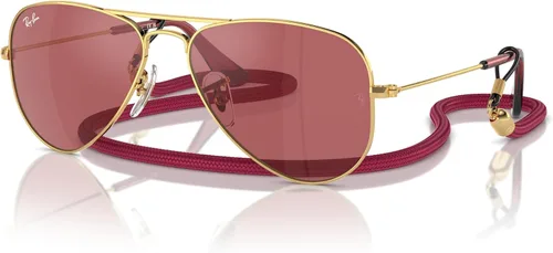 Vista 35 de Ray-Ban Junior Rj9506s - Gafas de sol de aviador de metal para niños