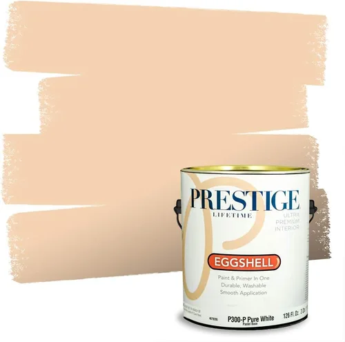 Vista 207 de PRESTIGE Pintura exterior e imprimación en uno, bronceado Aberdeen, plano, 1 galón