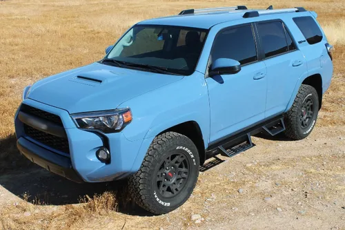 Vista 8 de Magnum RT Gen 2 Drop Steps - Estribos negros compatibles con Tacoma 2005-2023 doble cabina