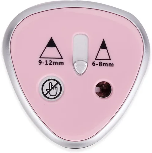 Vista 7 de SEIWEI Sacapuntas eléctrico automático para lápices de colores de 0.236-0.315 in/0.354-0.472 in, diseño de doble agujero, para adultos, niños, uso