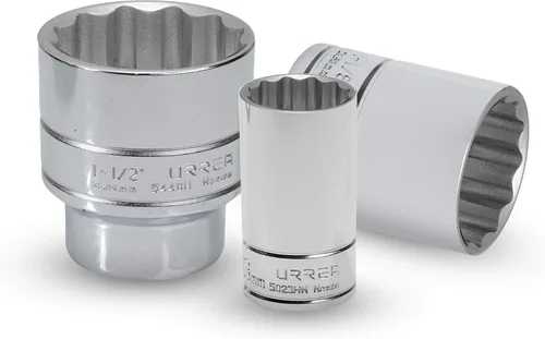 Vista 6 de Urrea Mechanics Tools Set - Juego de 23 piezas (0.394 in-1.024 in) con llave de vaso de 1/2 pulgada y extensiones de enchufe - 54210