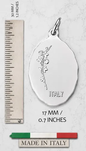 Vista 4 de MEDALLA DE SAN JOSÉ (MARIO DE LA SANTA VIRGEN MARÍA) - 100% HECHO EN ITALIA