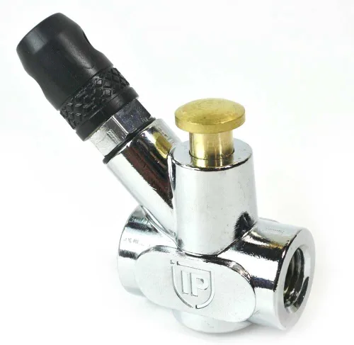Vista 3 de Interstate Pneumatics B312S 1/4 pulgada FPT en línea pistola de soplado con punta de seguridad de goma