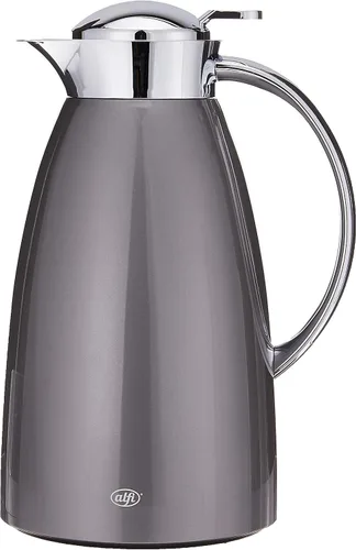 Vista 8 de Alfi Gusto AG1900RD2 - Jarra dispensadora térmica de metal lacado al vacío de vidrio de 1,0 L, color rojo, talla única