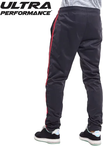 Vista 4 de Ultra Performance 3 Pack Athletic Tech Mens Joggers, Track Sweatpants for Men with Zipper Pockets