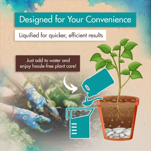 Vista 5 de 1 Galón de Fertilizante de Emulsión de Pescado Orgánico para Plantas - Ideal Fertilizante Líquido de Pescado para Plantas, Flores, Frutas