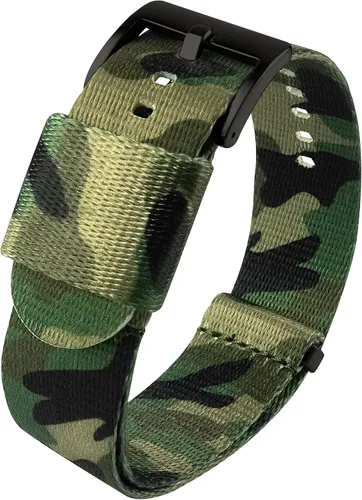 Vista 14 de BARTON Elite NATO® Style Correa de reloj - 18mm, 20mm, 22mm o 24mm - Correas de reloj de nailon de cinturón de seguridad