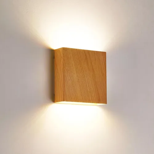 Vista 15 de Blanco arriba y abajo moderno de aluminio interior al aire libre LED