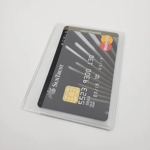 Vista 7 de Juego de 2 insertos transparentes de alta calidad para cartera de AG Wallets, Trifold, Billetera triple