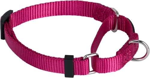 Vista 34 de Hyhug Collar Martingale para perros pequeños, color verde, resistente a prueba de escape, nailon duradero, sin hebilla, ideal para entrenamiento