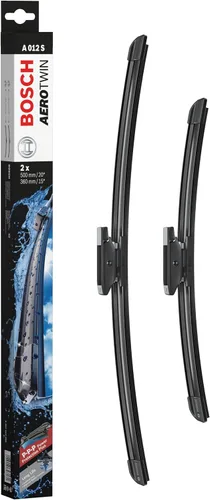 Vista 64 de BOSCH 3397007856 AeroTwin OE - Juego de 2 limpiaparabrisas de repuesto, paquete combinado (18 y 19 pulgadas)
