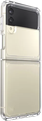 Vista 6 de Speck Productos Funda Presidio Perfect Clear Fold para Samsung Galaxy Z Flip3 5G, transparente/transparente
