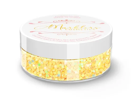 Vista 142 de MARBLERS Polvo de mica natural grueso [perla azul acero] 0.11 onzas (0.11 oz) altamente pigmentado no tóxico, vegano, libre de crueldad animal