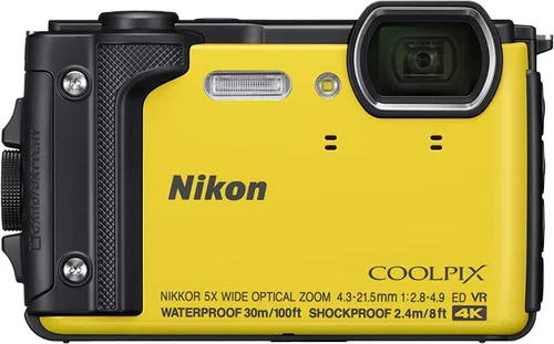 Vista 6 de Cámara digital Nikon W300 resistente al agua con 3 pulgadas TFT LCD, Color negro