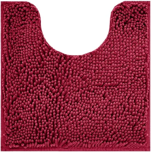 Vista 8 de Reyox Tapete de baño de felpilla, tapetes para inodoro en forma de U, tapete de baño de felpa suave, absorbente y peludo, tapete de contorno