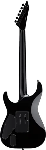 Vista 3 de ESP LTD KH Kirk Hammett Demonology Guitarra Eléctrica con Estuche Tombstone, Negro con Gráfico