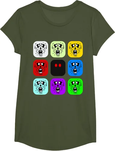 Vista 92 de Camiseta Zombie Rush Zombies Negro