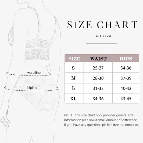 Vista 6 de LEVAO ropa interior sexy de encaje para mujer, bragas hípster, transpirables, elásticas y sin costuras, paquete con varias unidades, tipo bikini