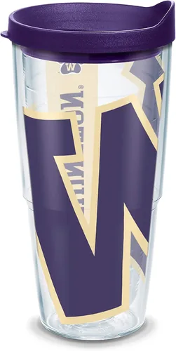 Vista 85 de Vaso térmico con tapa, marca Tervis, Idaho Univ, Transparente