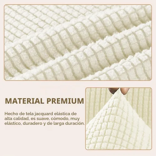 Vista 4 de Funda para silla mecedora de guardería, fundas elásticas para silla de lectura, funda de jacquard moderna para silla de lectura, protector para sala