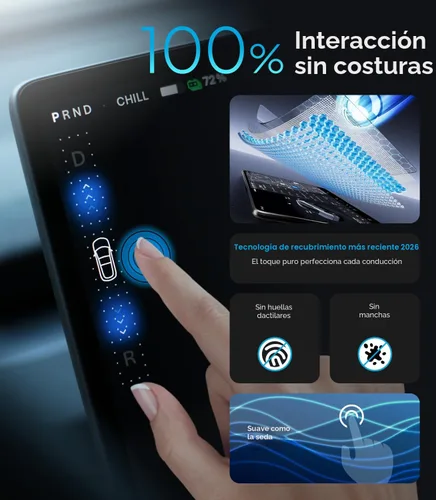 Vista 3 de Wigoo - Protector de pantalla estándar para Tesla Model Y/3, 15.4 pulgadas, mate For Model Y Standard(2025~2026)/Model 3 Standard(2024~2026), No