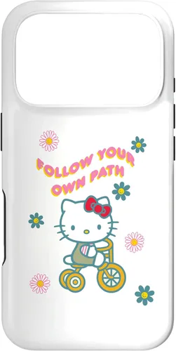 Vista 29 de iPhone 13 Pro Max Sigue tu propio camino con funda Hello Kitty